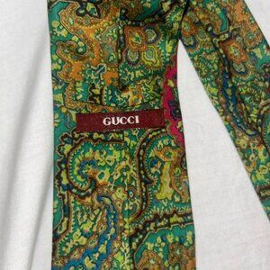 GUCCI Men's Paisley Tie